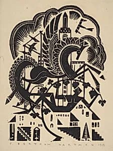 Untitled (Skyscraper and Horse)