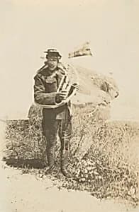 Untitled (Tuba man) by American 20th Century