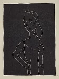 Untitled (Woman in Leotard) by Alfred H. Maurer