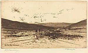 Upper Clyde Valley by David Young Cameron