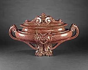 Urn with Grotesque Masks