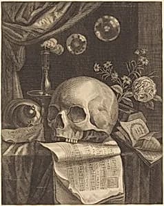 Vanitas by British 17th Century