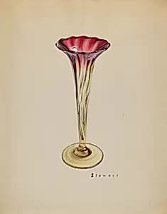 Vase (Morning Glory) by Robert Stewart
