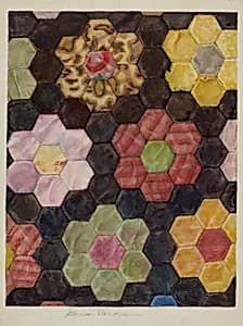 Velvet Pieced Quilt by Cora Parker