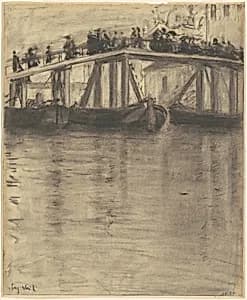Venetian Bridge by Eugène Vail