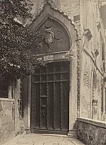 Venetian Doorway by Alfred Stieglitz