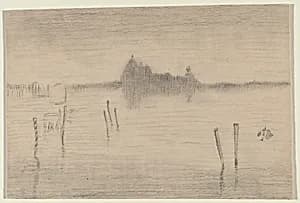 Portrait of Follower of James McNeill Whistler