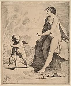 Venus and Cupid