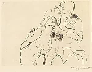 Versöhnung (The Reconciliation) by Lovis Corinth