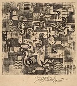 Verwandlung by Johannes Molzahn
