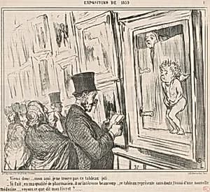 Viens donc ..., mon ami, je ne trouve pas ... by Honoré Daumier