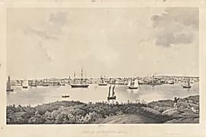 View of Gloucester, Mass. by Fitz Henry Lane