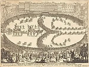 View of the Festival by Jacques Callot
