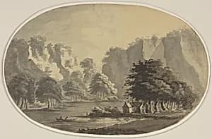 View of Ullswater by William Gilpin