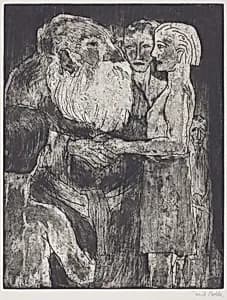 Vikings (Wikinger) by Emil Nolde