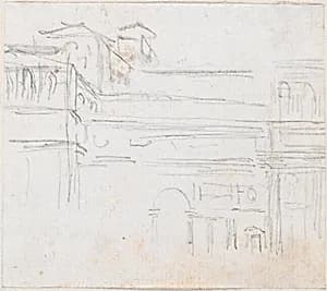 Villa Medici by Hubert Robert