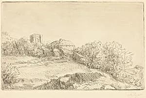 Village (Un village) by Alphonse Legros