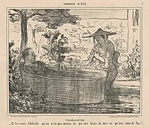 Villégiature by Honoré Daumier