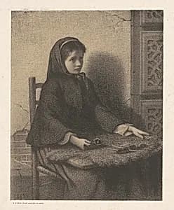 Violet Girl by William Morris Hunt