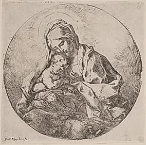 Virgin and Child by Guido Reni