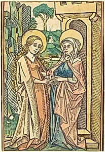 Visitation by German 15th Century