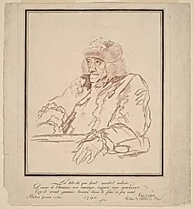 Voltaire by French 18th century(?), after Jean Huber