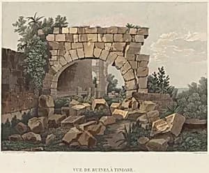 Vue de Ruines, à Tindare