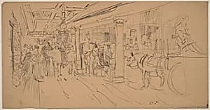 Waiting for a Carriage by John Marin
