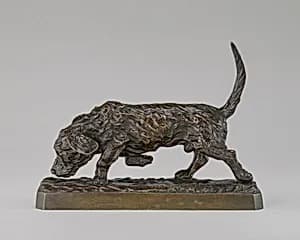 Walking Terrier by Pierre Nicholas Tourgueneff