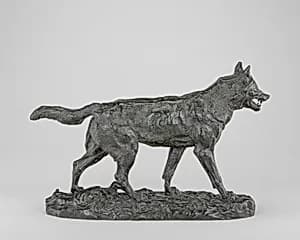 Walking Wolf by Antoine-Louis Barye