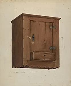 Wall Cabinet by Betty Jean Davis
