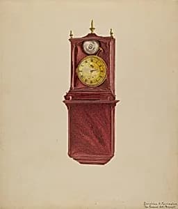 Wall Clock Antique by Jordan E.