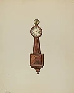 Wall Clock by Lawrence Phillips