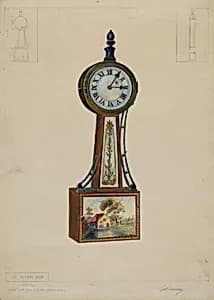 Wall Clock by Thomas Holloway