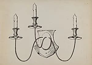 Wall Fixture by Florence Huston