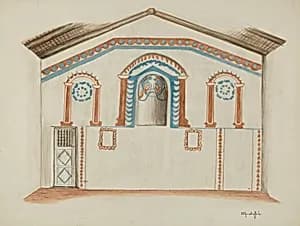 Wall Painting (Reredos) by Cornelius Christoffels