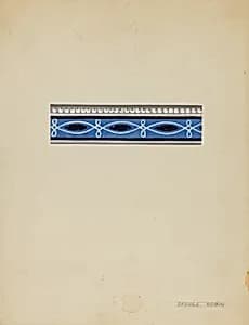 Wall Paper Border by George Robin