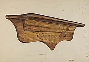 Wall Shelf by Carl Keksi