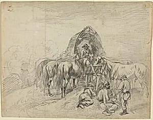 Wallachian Wagoners Resting