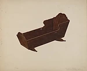 Walnut Crib