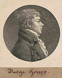 Walter Jones by Charles B. J. Févret de Saint-Mémin
