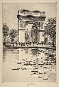 Washington Arch by Charles Frederick William Mielatz