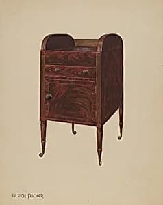 Washstand by Ulrich Fischer