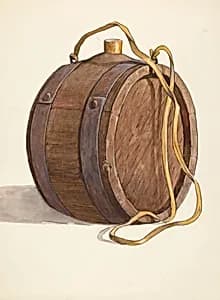Water Barrel or Runlet by Dana Bartlett