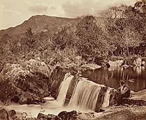 Waterfall, County Wicklow by John Payne Jennings