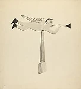 Weather Vane - Angel Gabriel by Howard Weld
