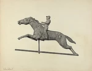 Weather Vane Finial by Helen Hobart