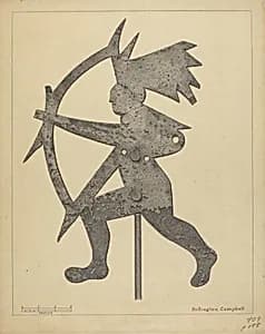 Weather Vane (Indian) by Rollington Campbell