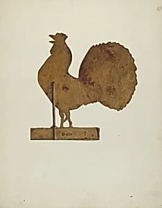 Weather Vane by Victor F. Muollo