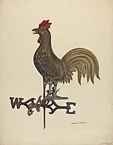 Weathercock by Florian Rokita